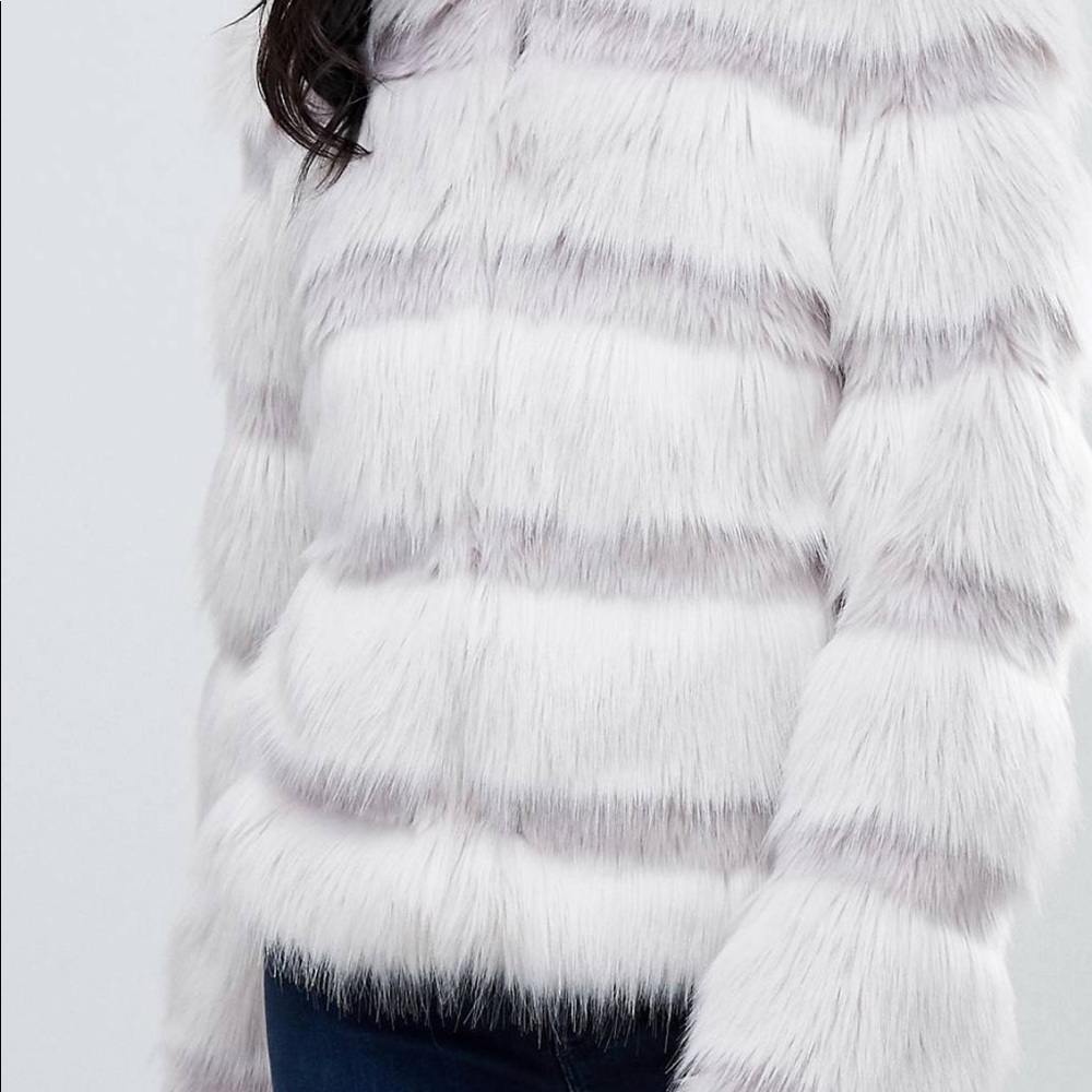 Asos faux fur coat - Picture 5 of 5